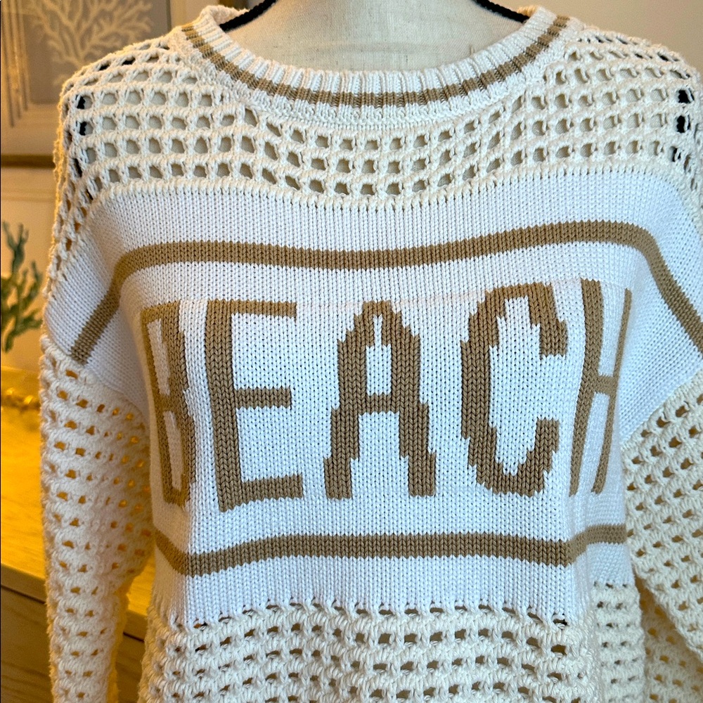 NWOT | Vintage Havana BEACH Sweater - Picture 5 of 11